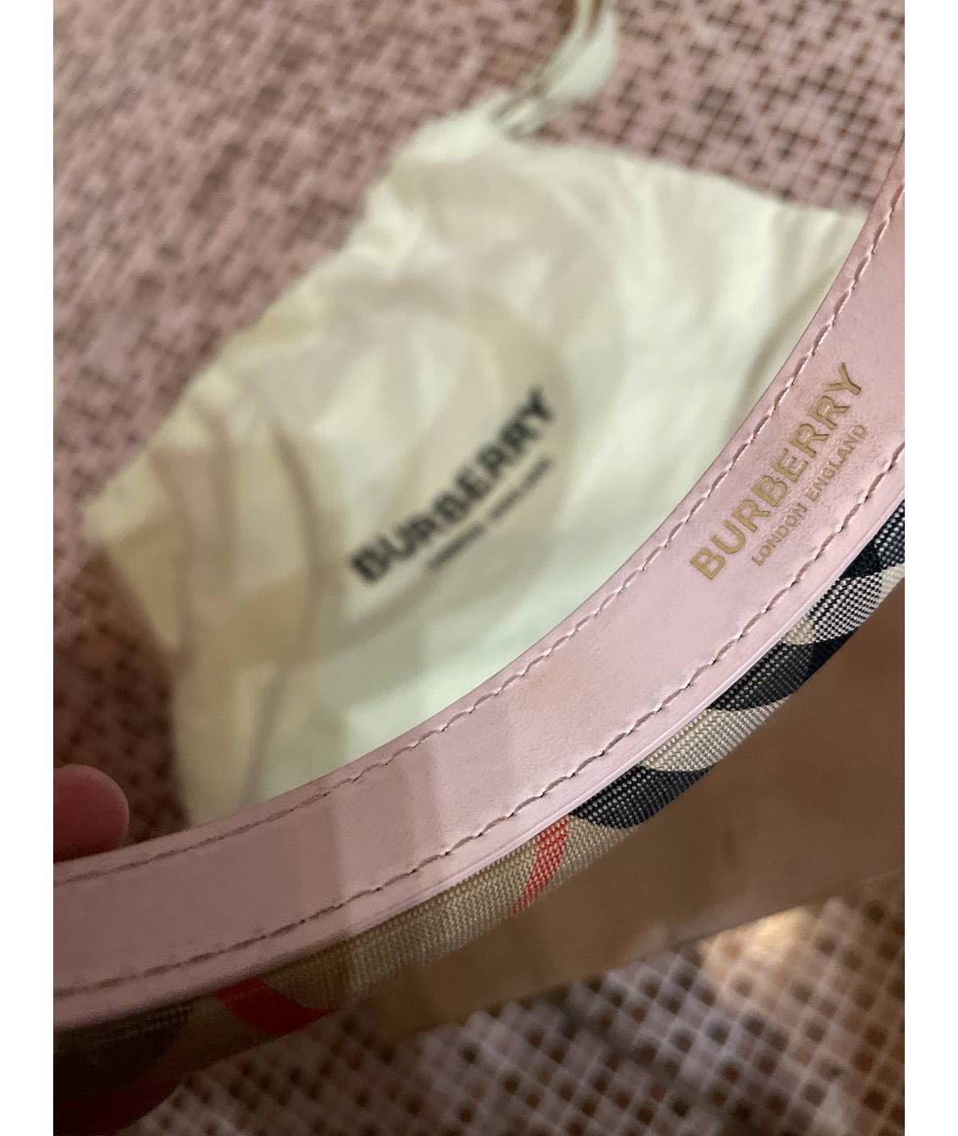 BURBERRY Бежевый ободок, фото 4