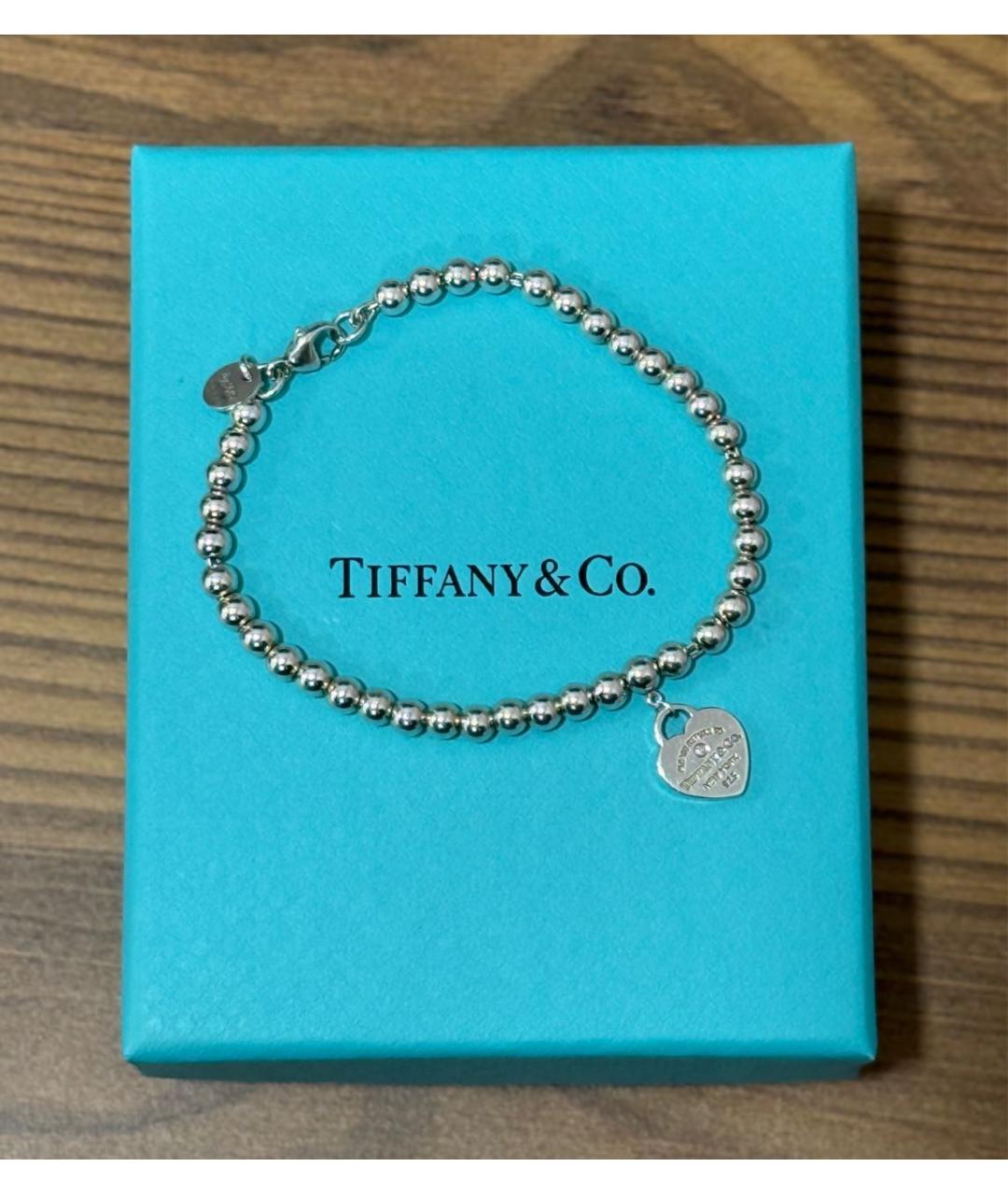 TIFFANY&CO Серебряный браслет, фото 4