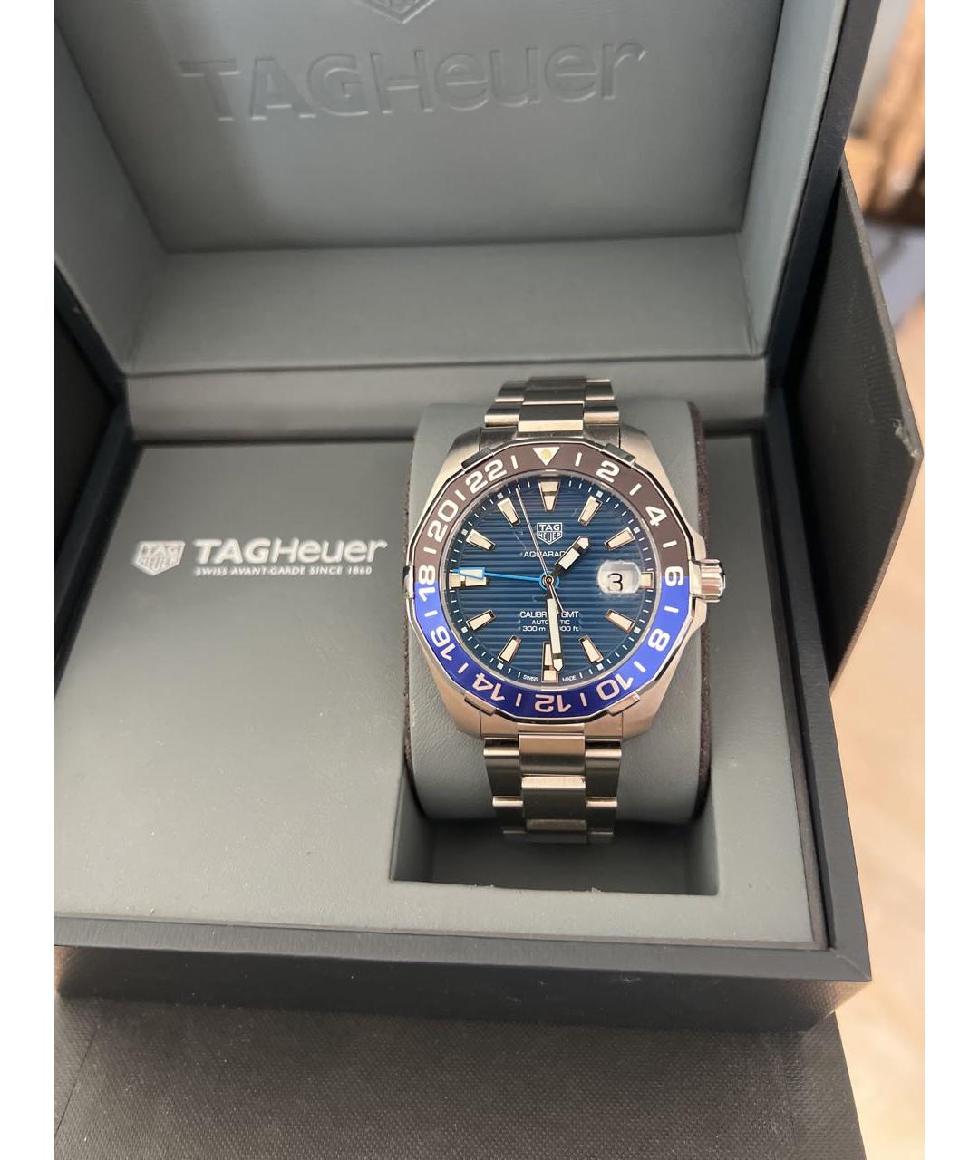 TAG HEUER Серебряные стальные часы, фото 3
