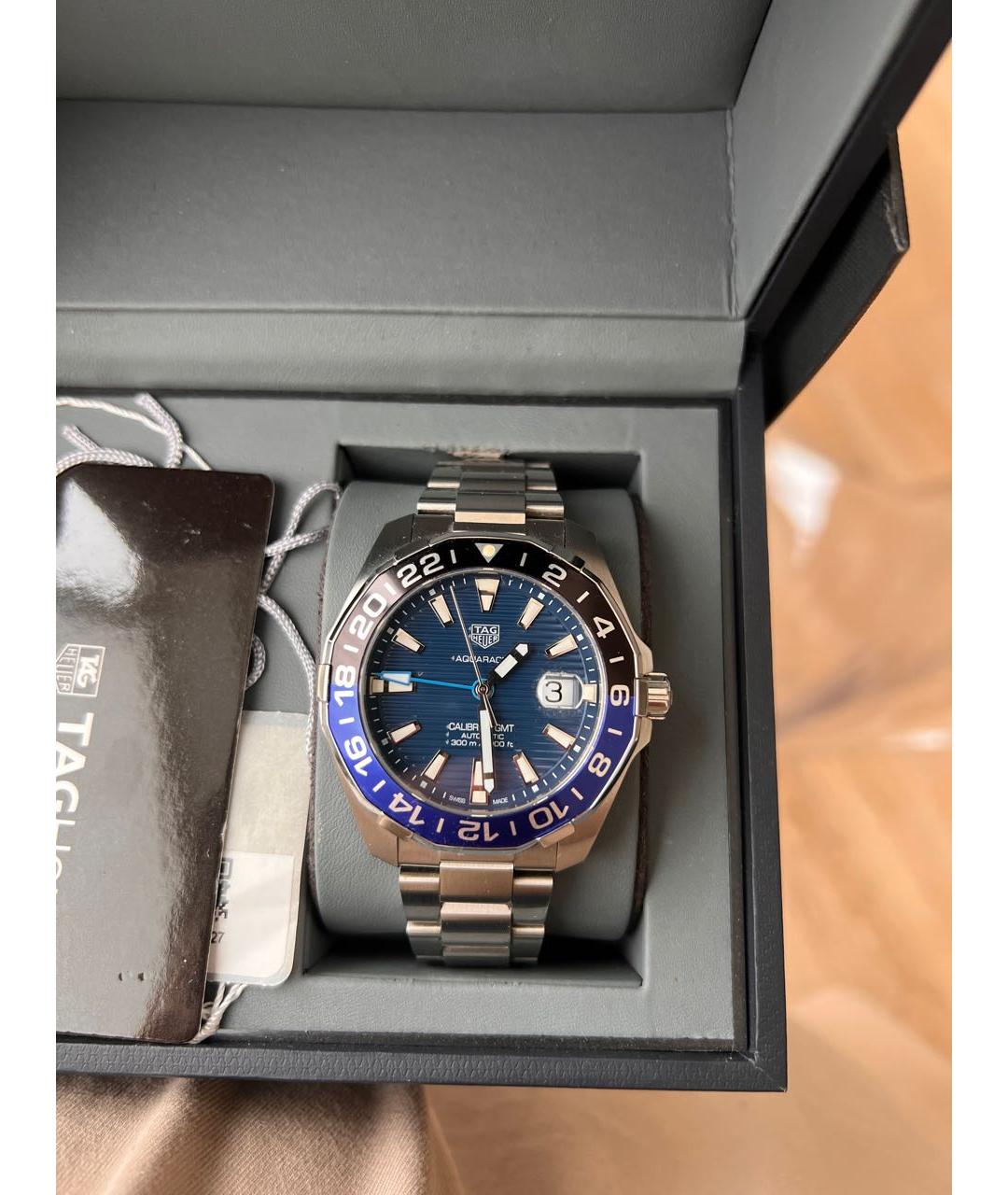 TAG HEUER Серебряные стальные часы, фото 2