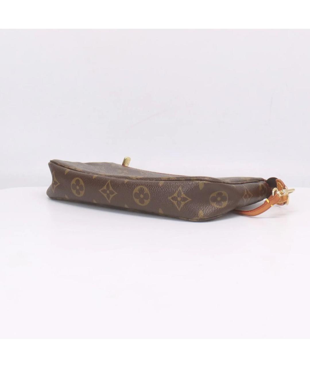 LOUIS VUITTON Коричневая сумка с короткими ручками, фото 6