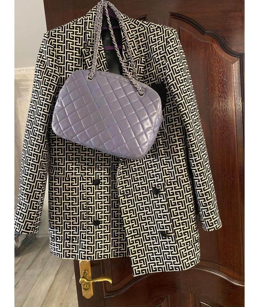 CHANEL Кожаная сумка с короткими ручками, фото 8