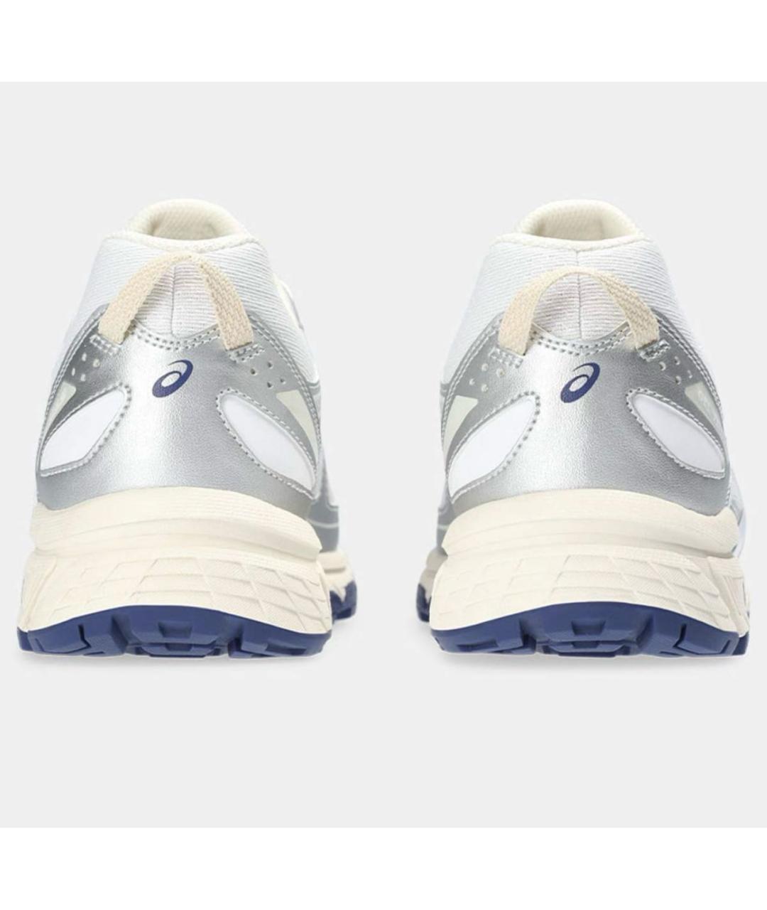 ASICS Серые кожаные кроссовки, фото 5