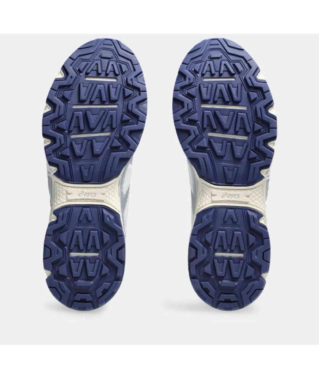 ASICS Серые кожаные кроссовки, фото 6