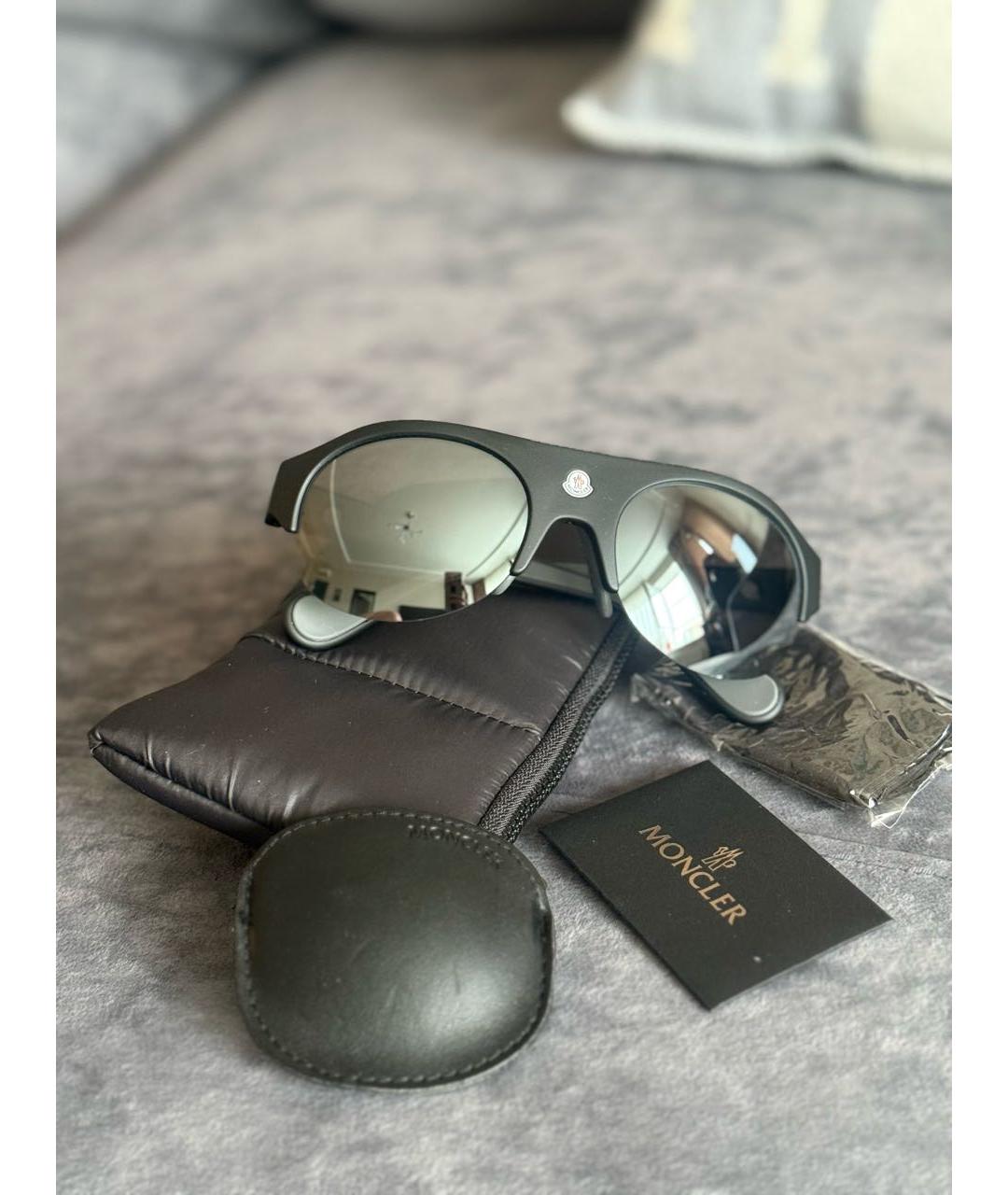 MONCLER Пластиковые солнцезащитные очки, фото 4
