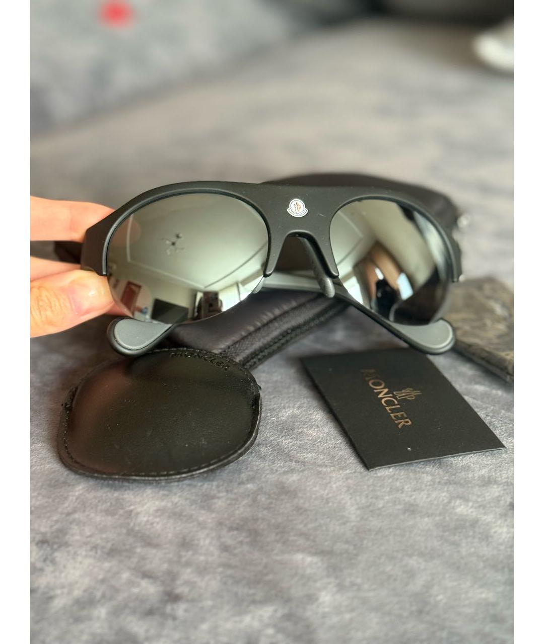 MONCLER Пластиковые солнцезащитные очки, фото 6