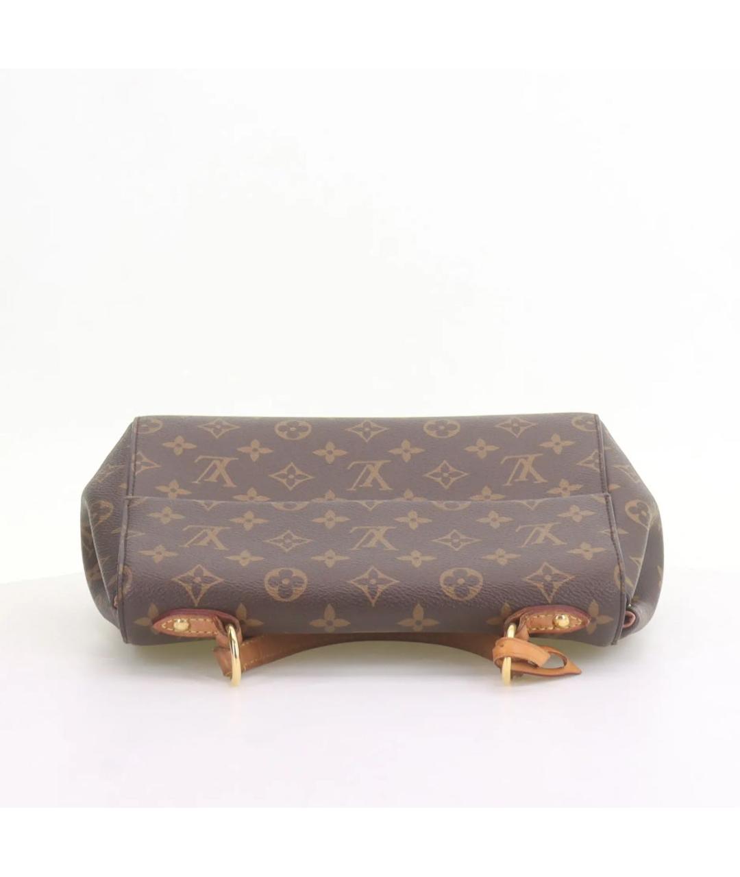 LOUIS VUITTON Коричневая сумка с короткими ручками, фото 7
