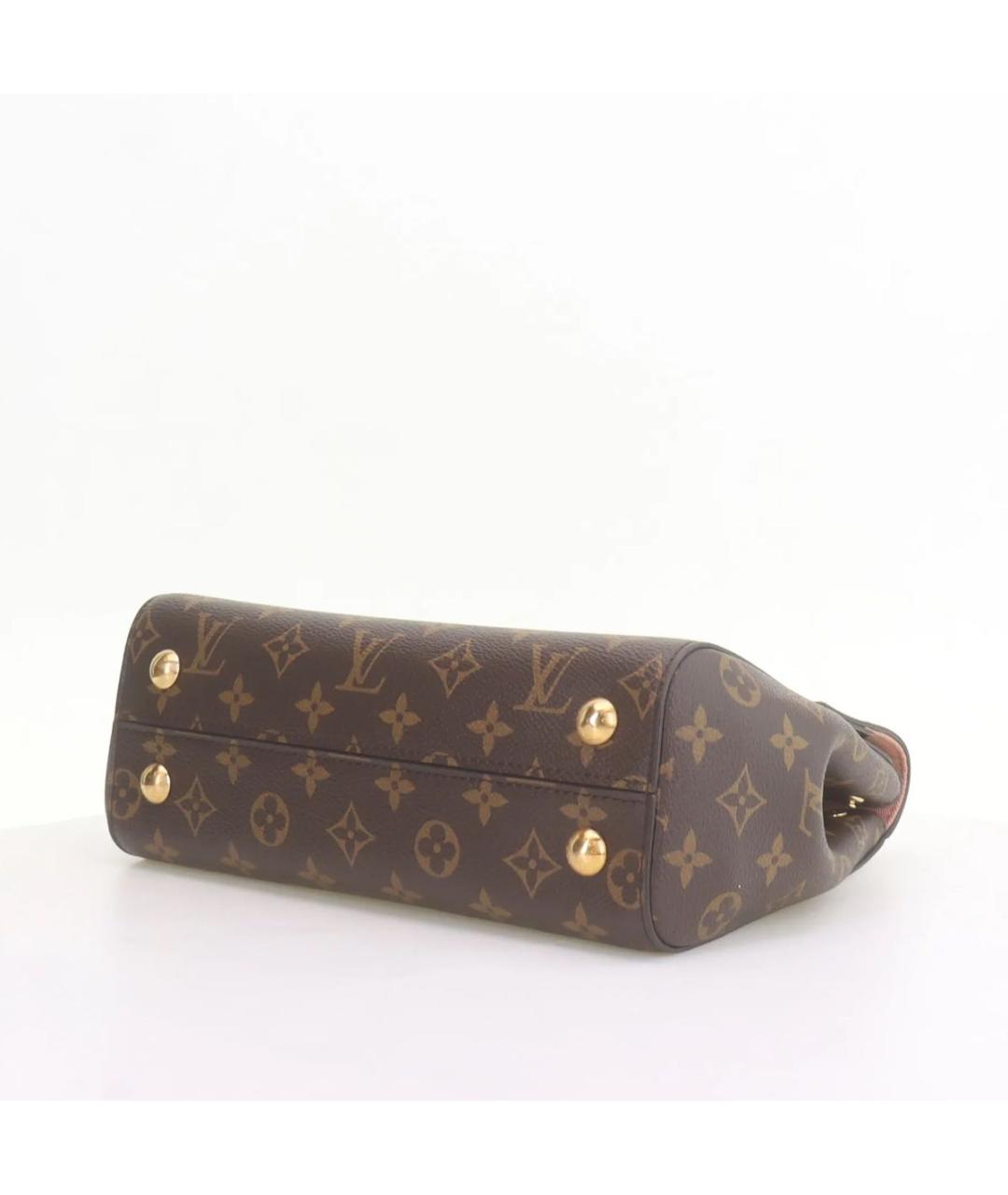 LOUIS VUITTON Коричневая сумка с короткими ручками, фото 6