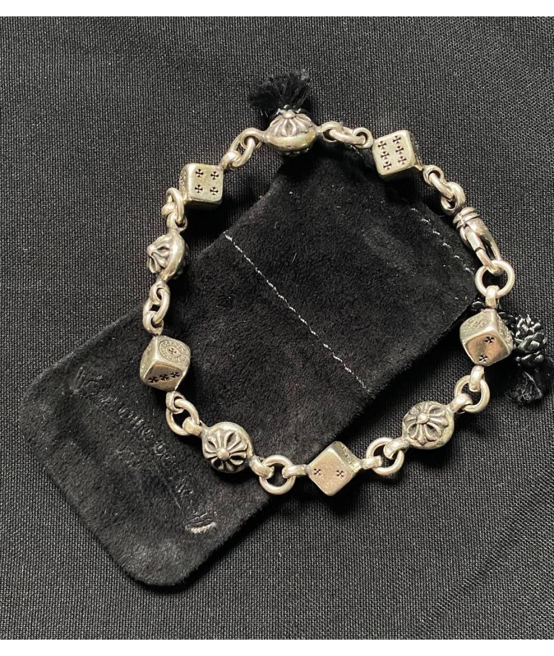 CHROME HEARTS Серебрянный серебряный браслет, фото 2