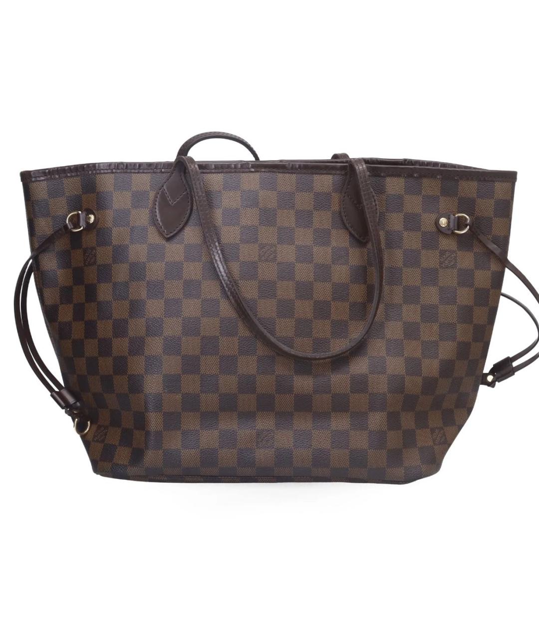LOUIS VUITTON Коричневая сумка тоут, фото 1