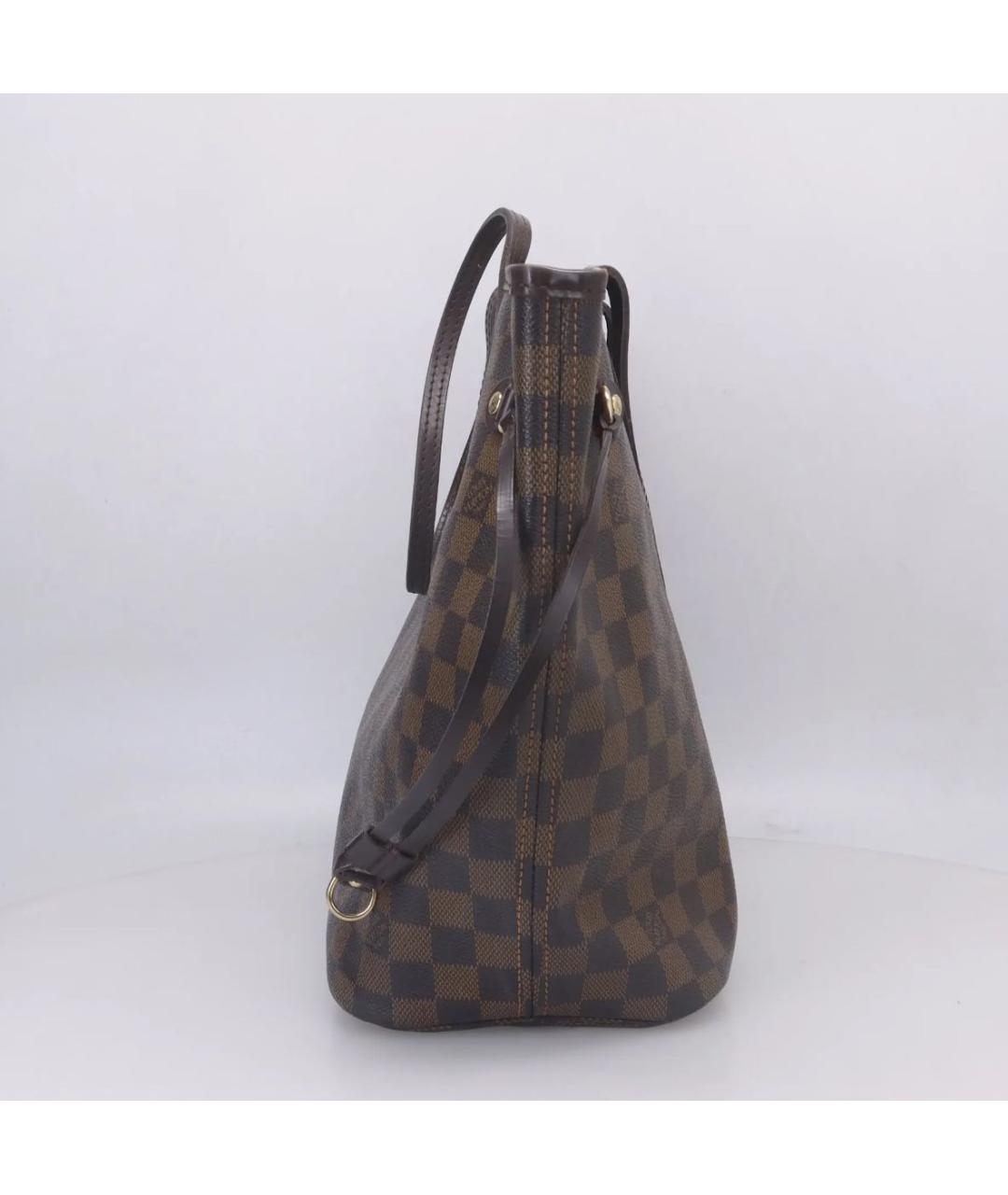 LOUIS VUITTON Коричневая сумка тоут, фото 4