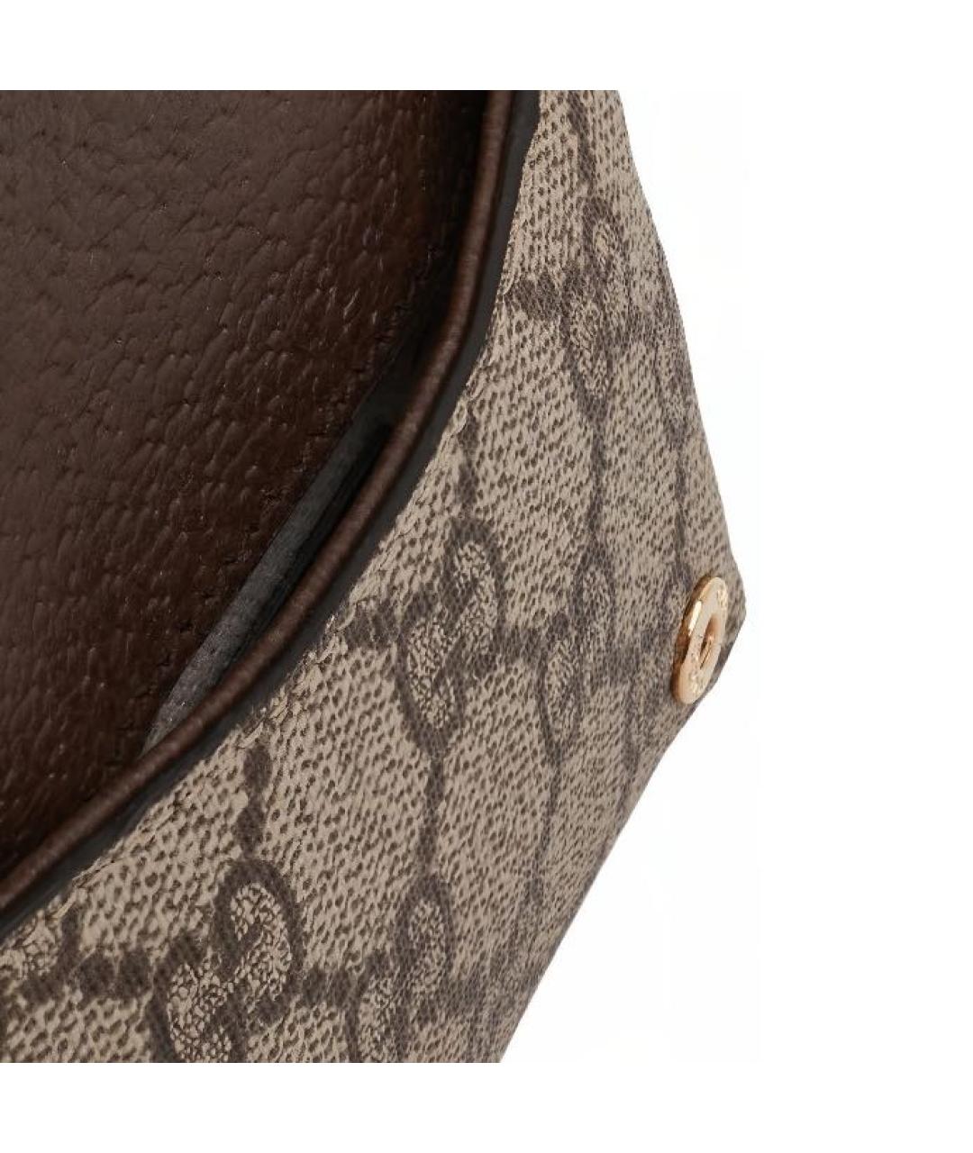 GUCCI Коричневая сумка через плечо, фото 3