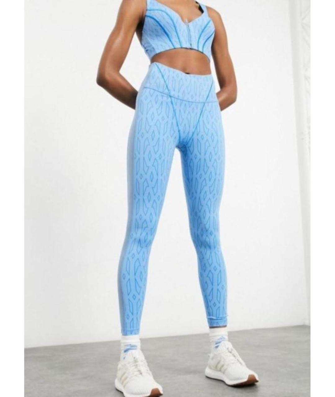 ADIDAS Голубой полиэстеровый спортивные костюмы, фото 3