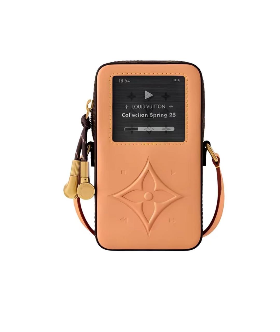 LOUIS VUITTON Кожаная сумка на плечо, фото 5