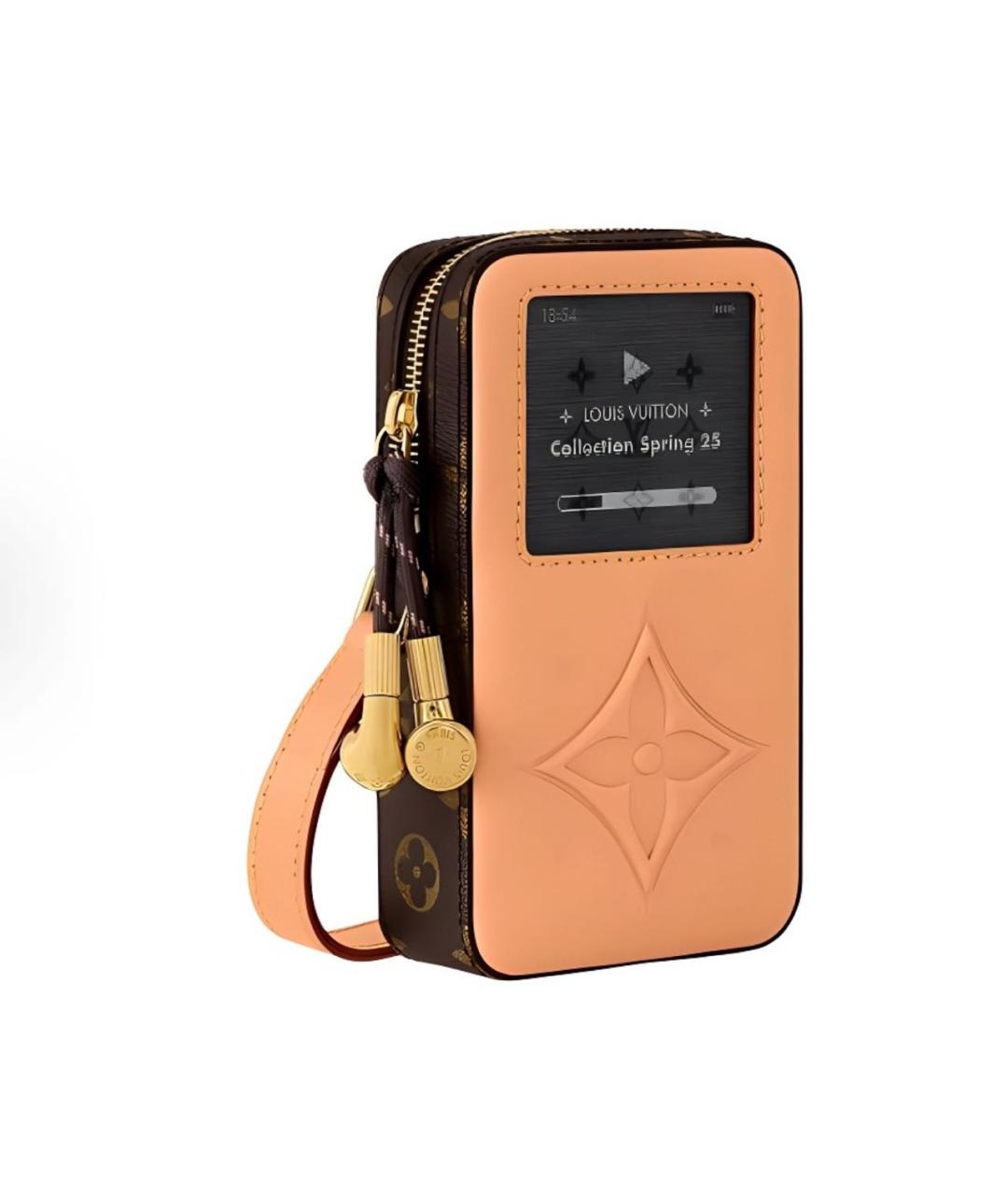 LOUIS VUITTON Кожаная сумка на плечо, фото 2