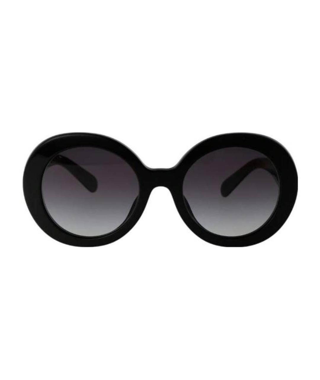 MIU MIU Черные пластиковые солнцезащитные очки, фото 2