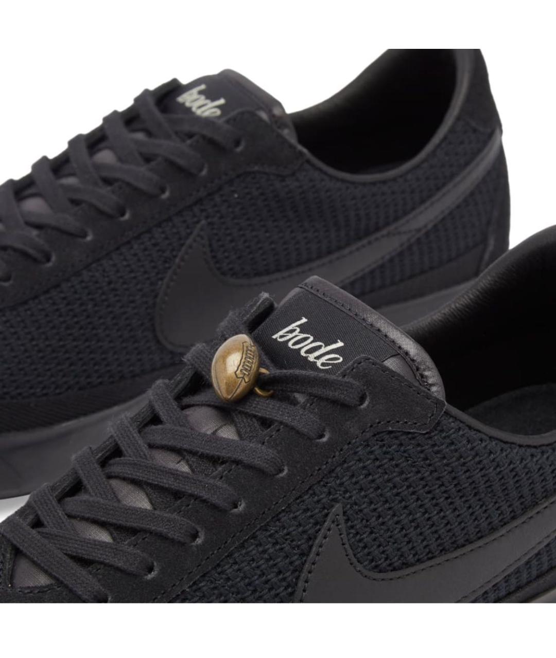 NIKE Черные низкие кроссовки / кеды, фото 3
