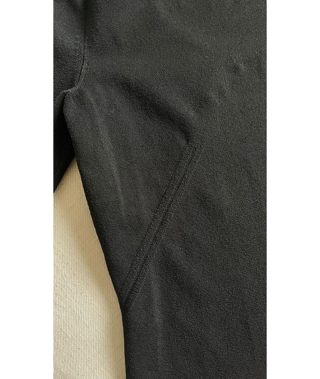 WEEKEND MAX MARA Черная хлопковая водолазка, фото 4
