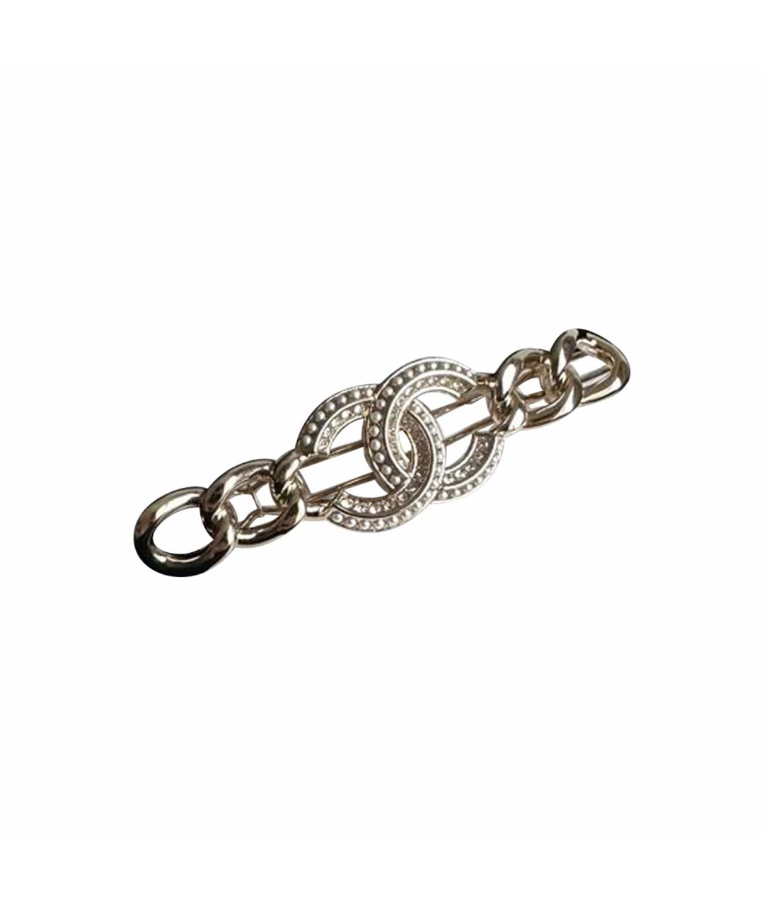 CHANEL Серебряная заколка, фото 1