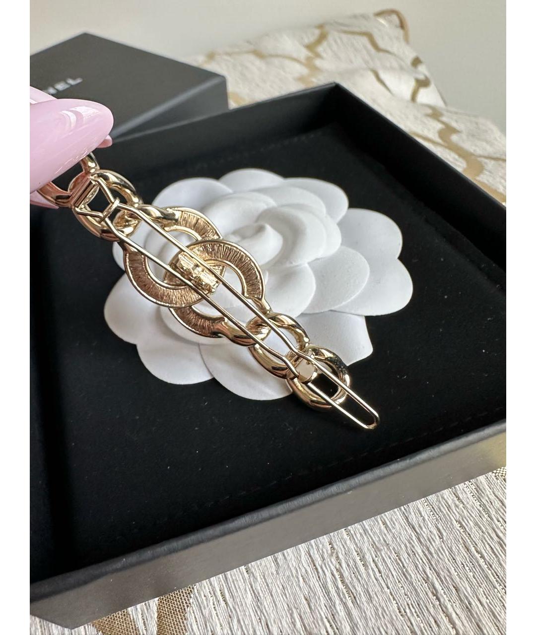 CHANEL Серебряная заколка, фото 2