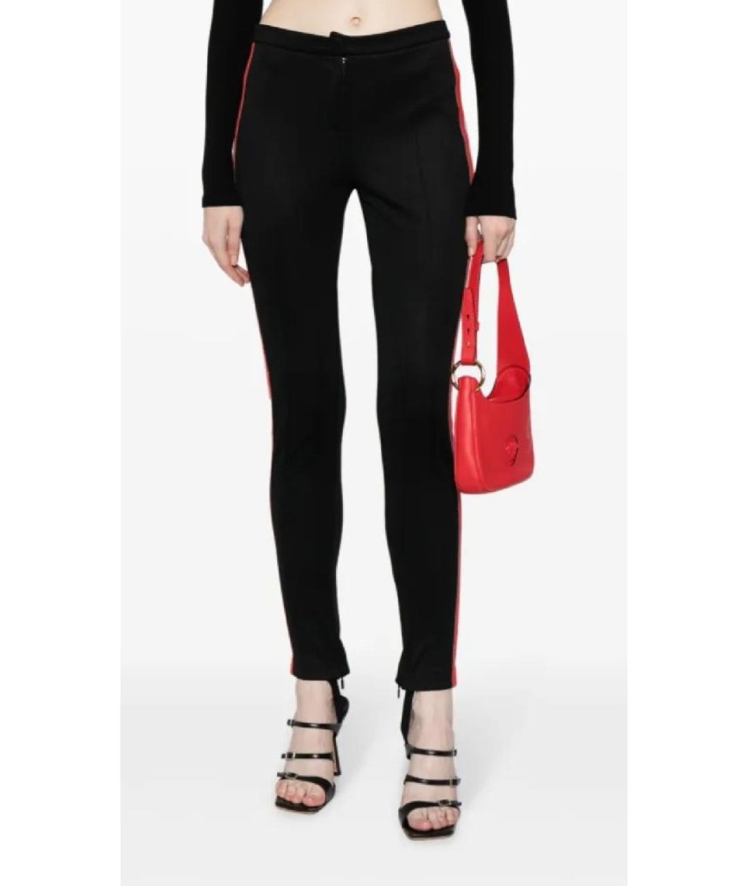 GUCCI Черные хлопковые брюки узкие, фото 2