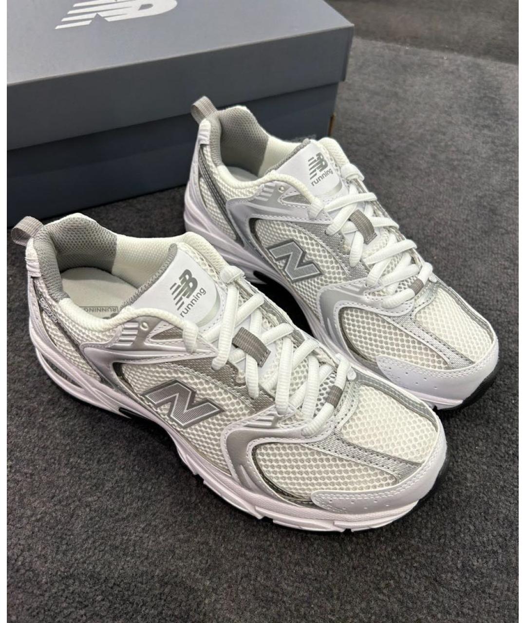 NEW BALANCE Белые синтетические кроссовки, фото 7