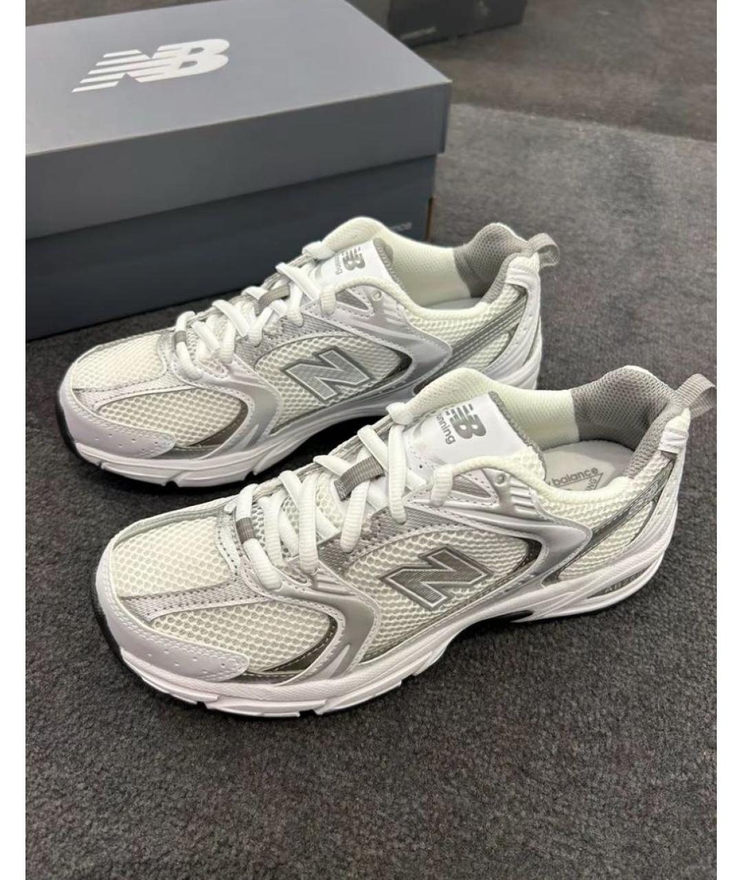 NEW BALANCE Белые синтетические кроссовки, фото 5