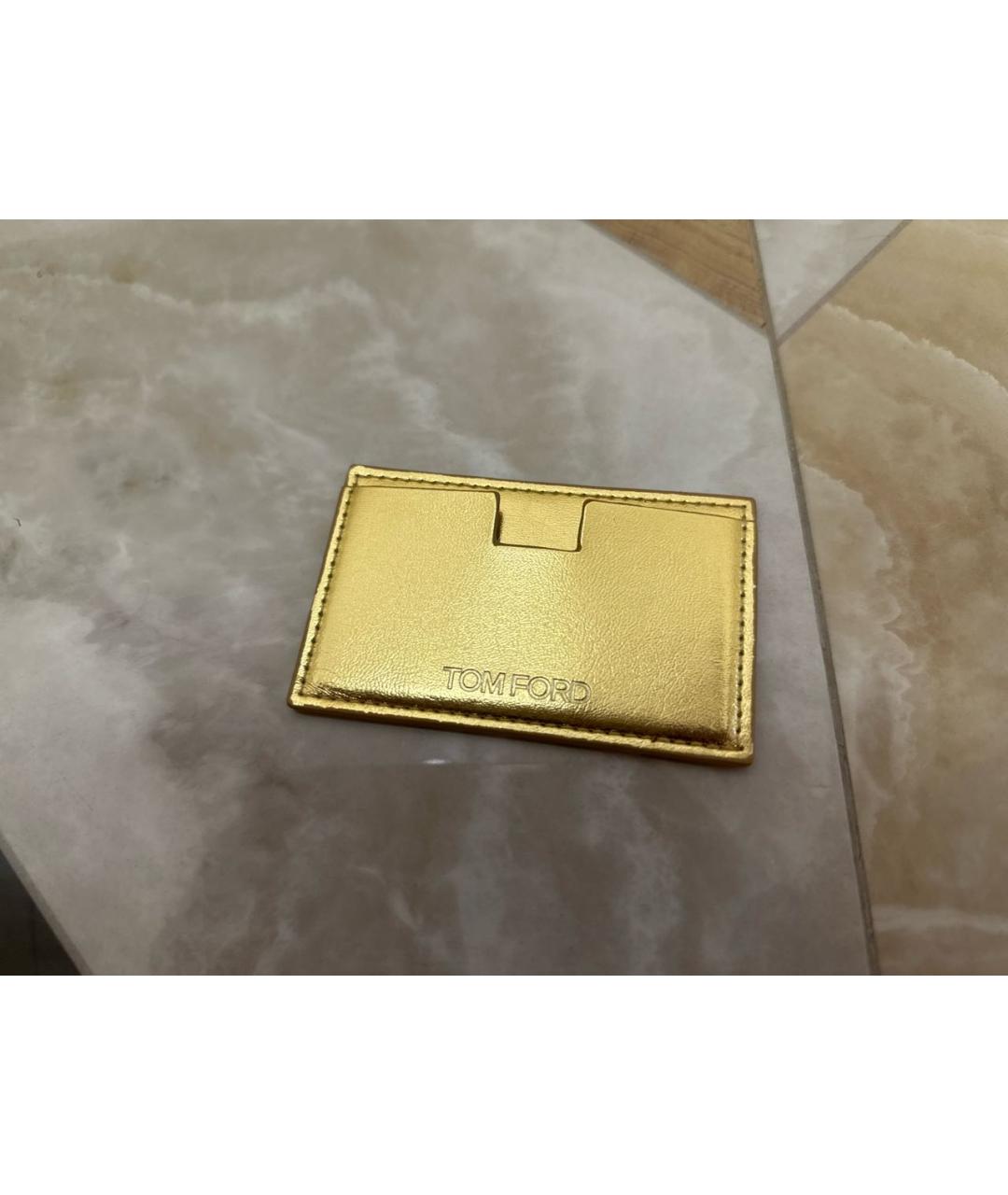 TOM FORD Золотой кардхолдер, фото 4