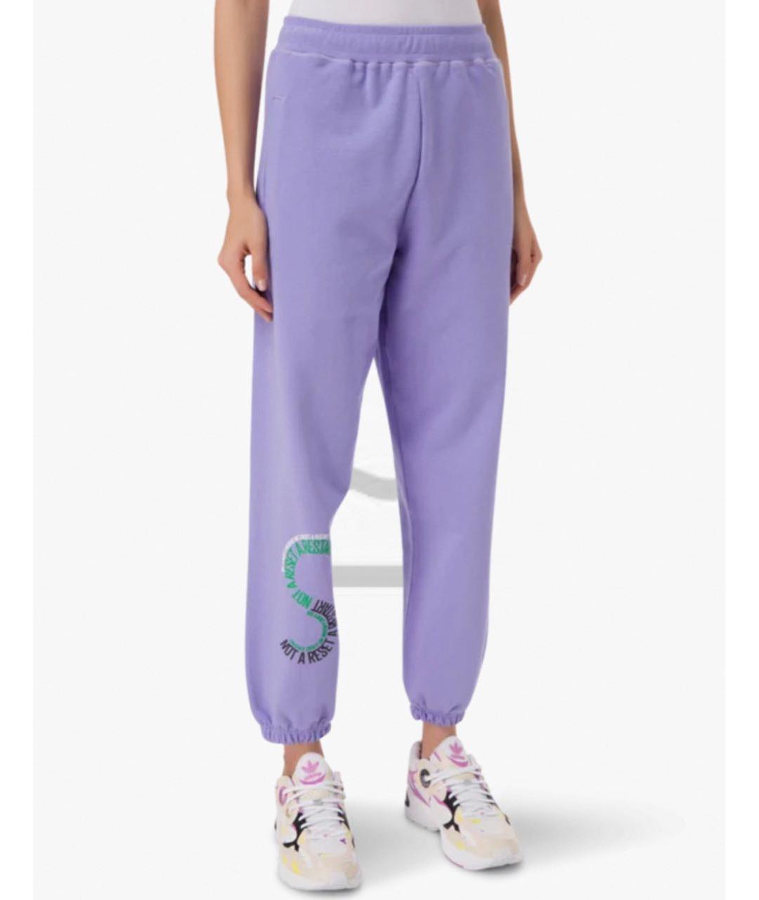 ADIDAS BY STELLA MCCARTNEY Фиолетовые брюки широкие, фото 2