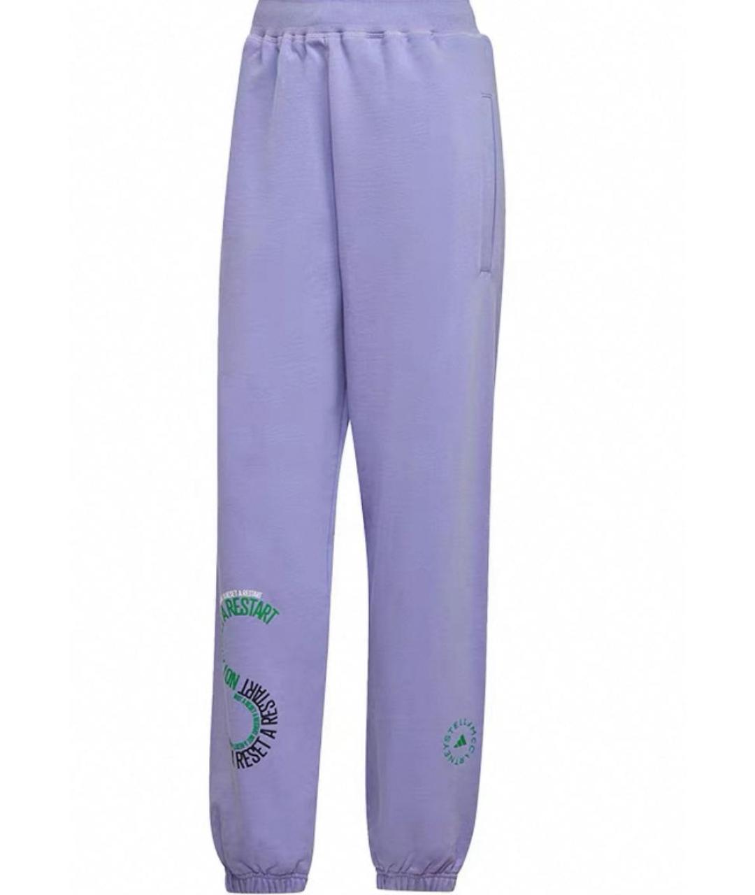 ADIDAS BY STELLA MCCARTNEY Фиолетовые брюки широкие, фото 9