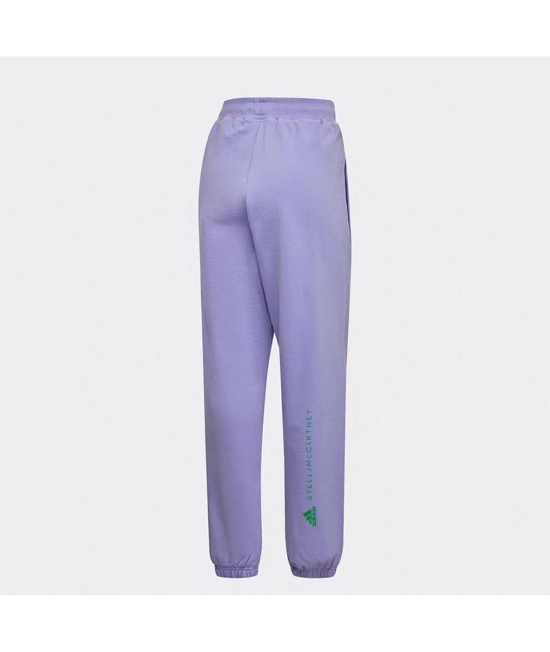 ADIDAS BY STELLA MCCARTNEY Фиолетовые прямые брюки, фото 2