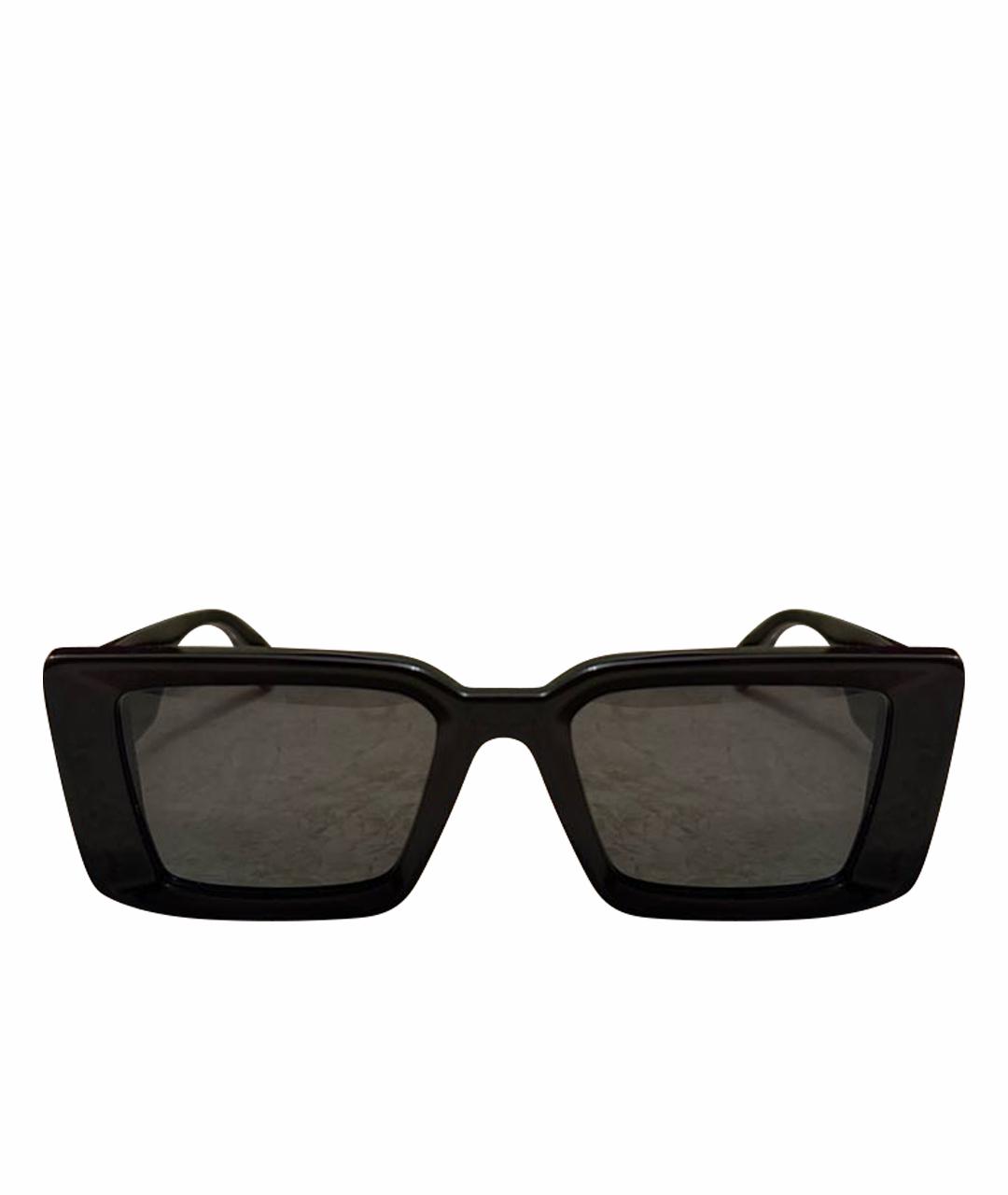 OFF-WHITE Черные пластиковые солнцезащитные очки, фото 1