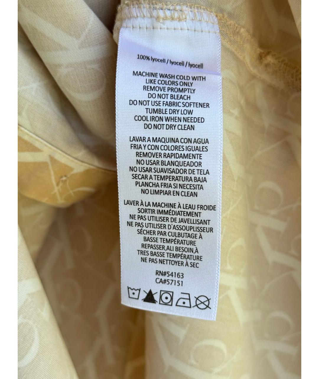 CALVIN KLEIN Бежевая рубашка, фото 7