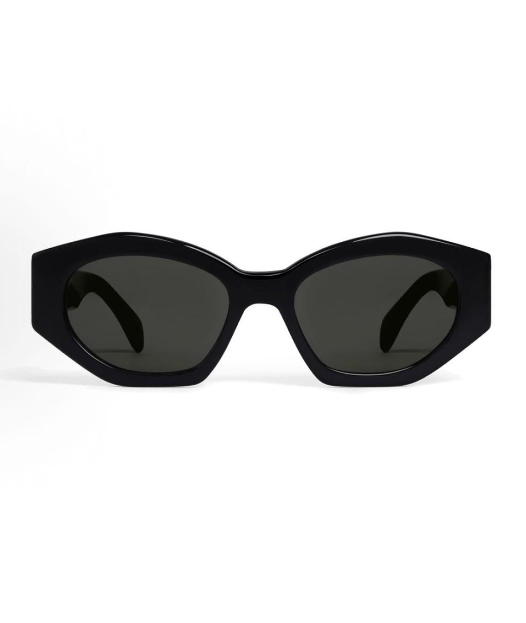 CELINE Черные пластиковые солнцезащитные очки, фото 2