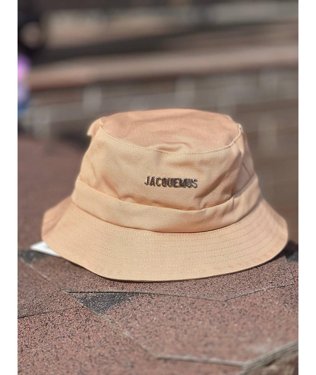 JACQUEMUS Бежевая панама, фото 8