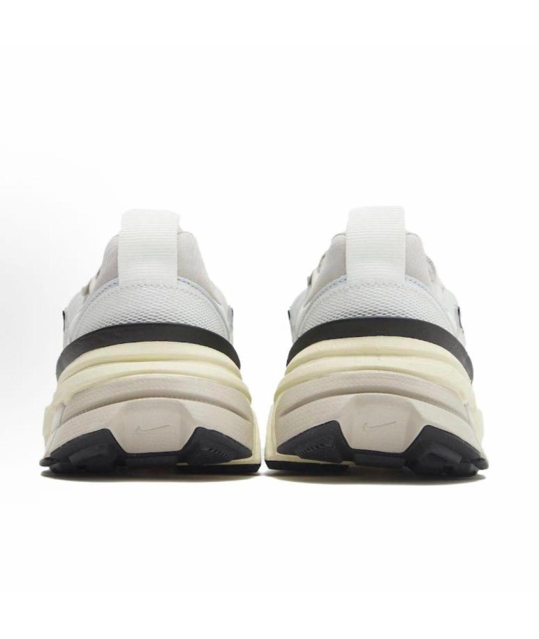 NIKE Белые синтетические низкие кроссовки / кеды, фото 4