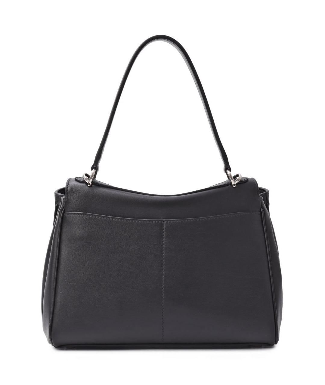 BALENCIAGA Черная кожаная сумка тоут, фото 5