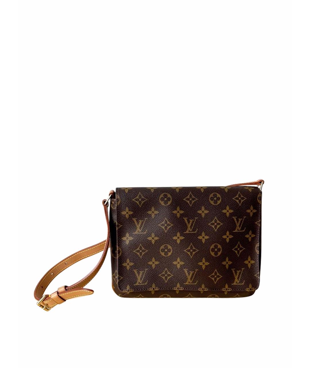 LOUIS VUITTON Коричневая сумка через плечо, фото 1