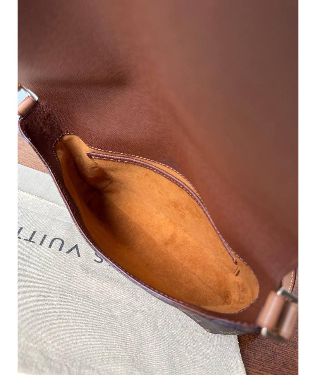 LOUIS VUITTON Коричневая сумка через плечо, фото 6