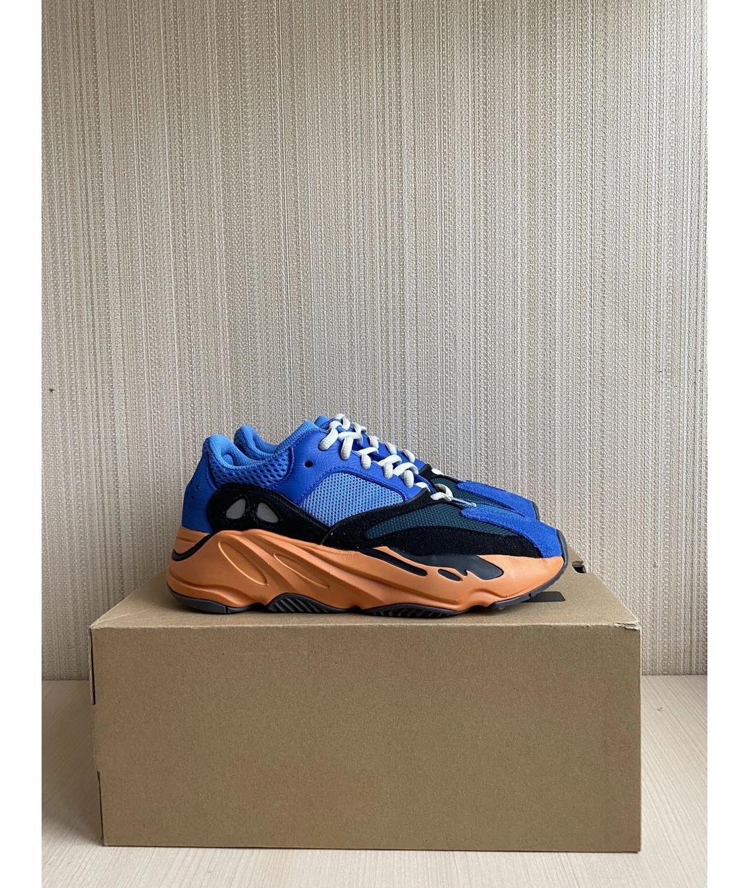 ADIDAS YEEZY Мульти текстильные низкие кроссовки / кеды, фото 5
