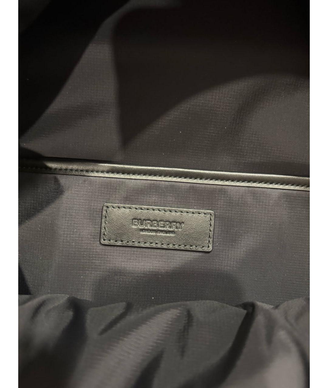 BURBERRY Черный тканевый рюкзак, фото 7