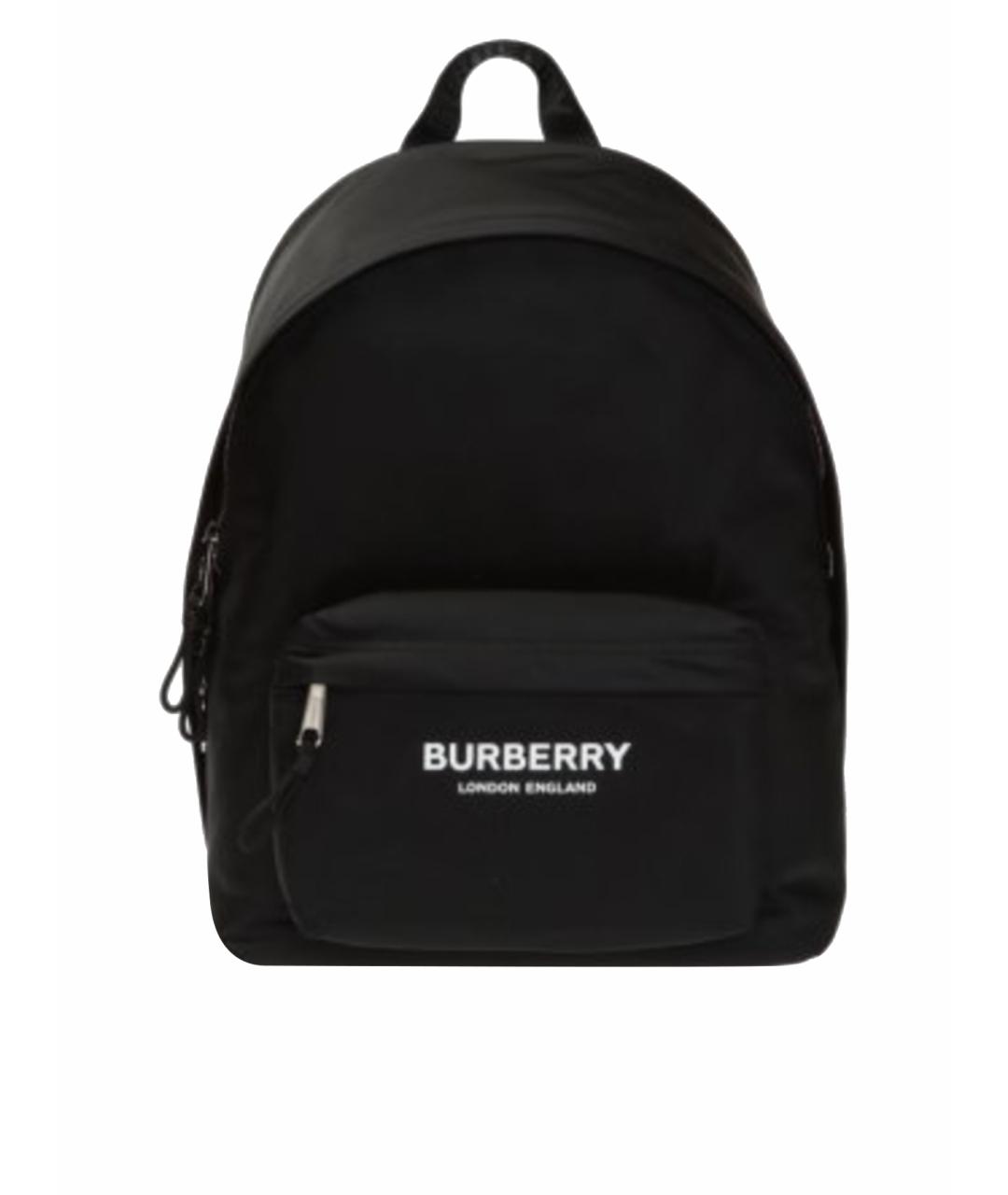 BURBERRY Черный тканевый рюкзак, фото 1
