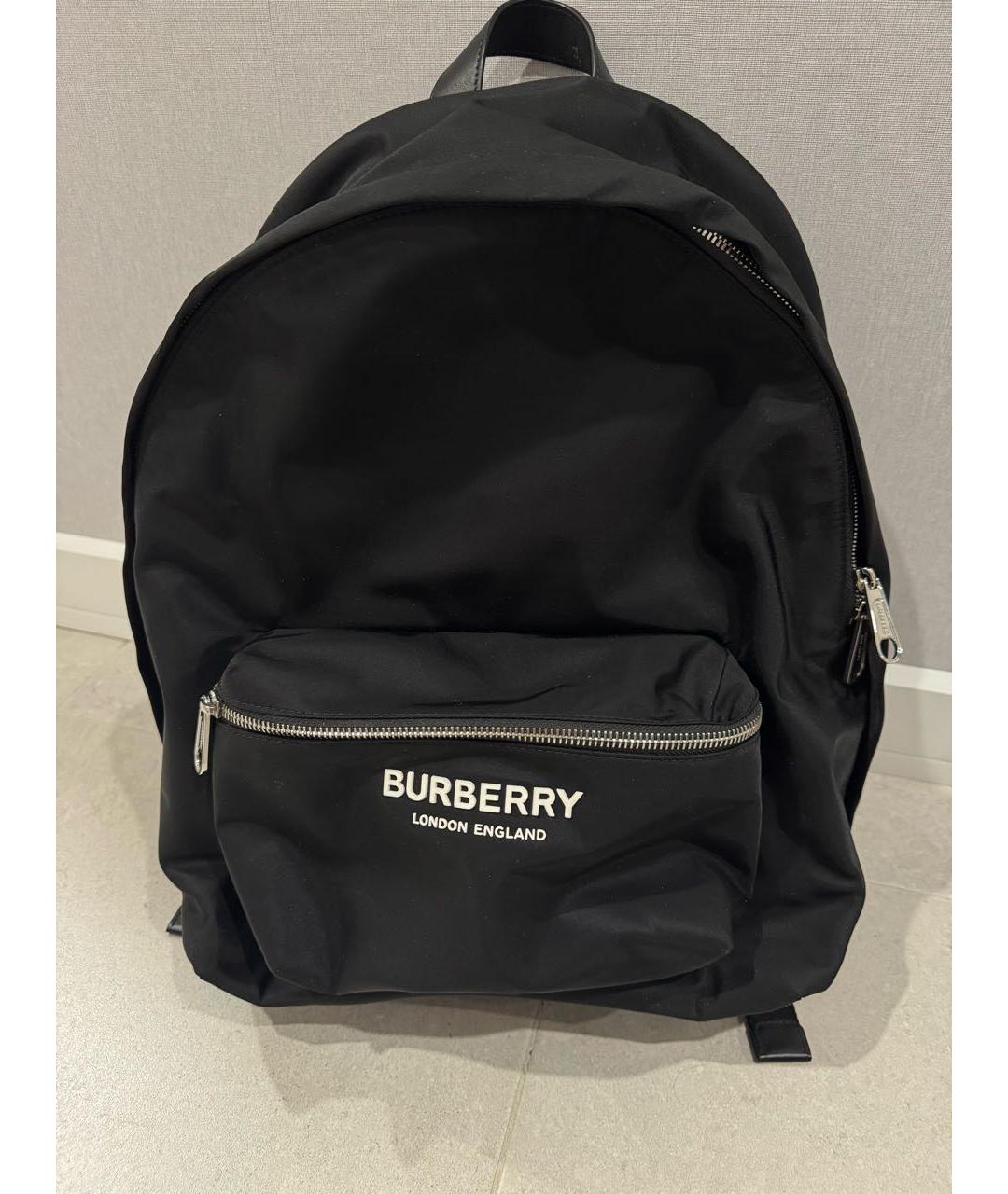 BURBERRY Черный тканевый рюкзак, фото 2