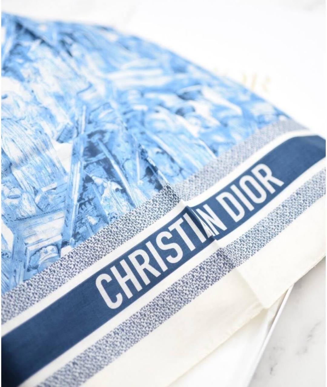CHRISTIAN DIOR Мульти хлопковый платок, фото 3