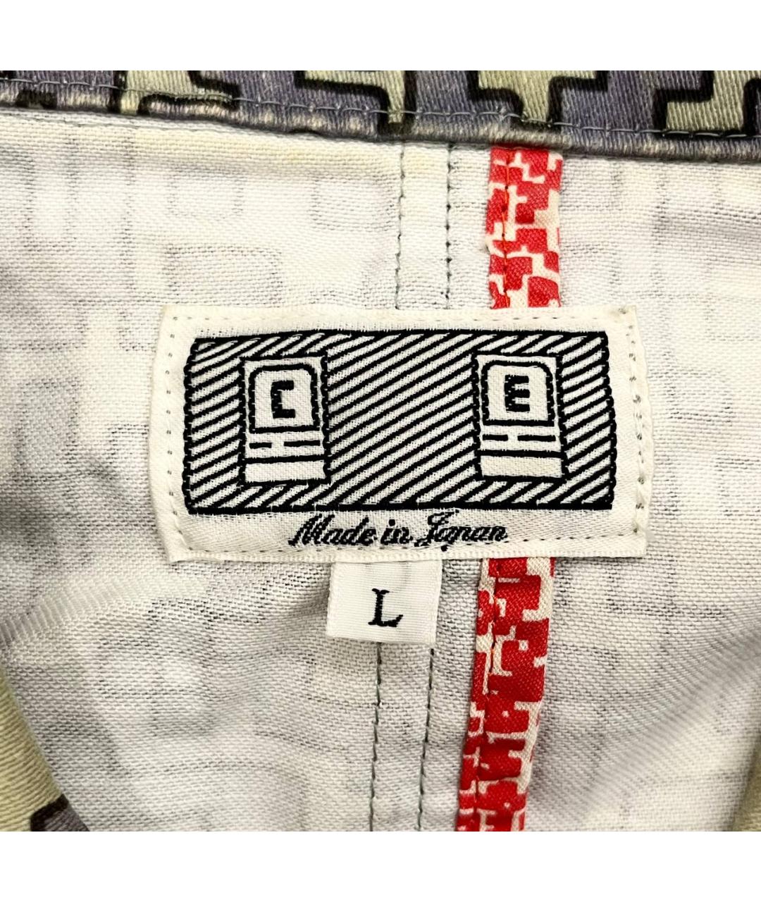 CAV EMPT Голубая хлопковая кэжуал рубашка, фото 5