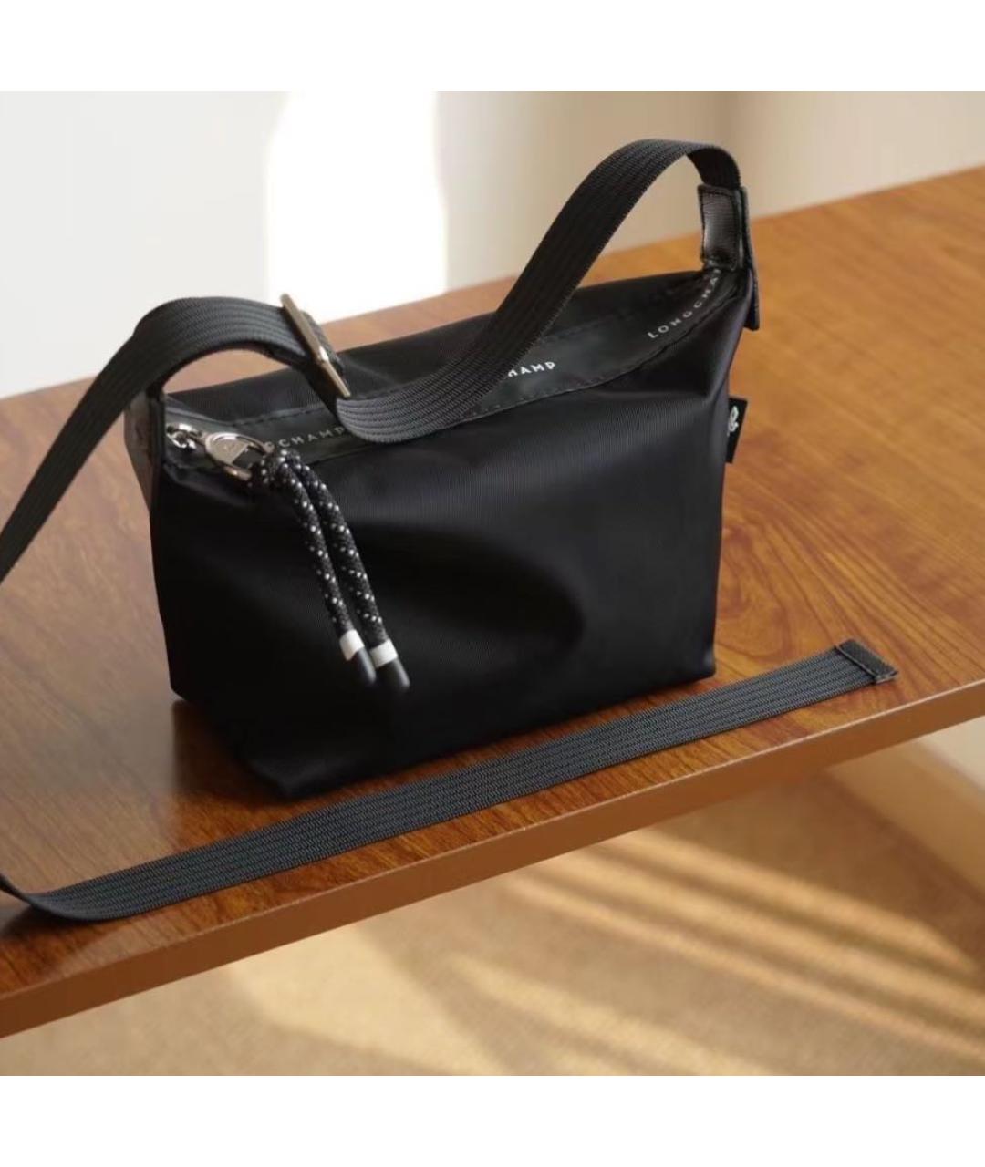 LONGCHAMP Черная сумка через плечо, фото 4
