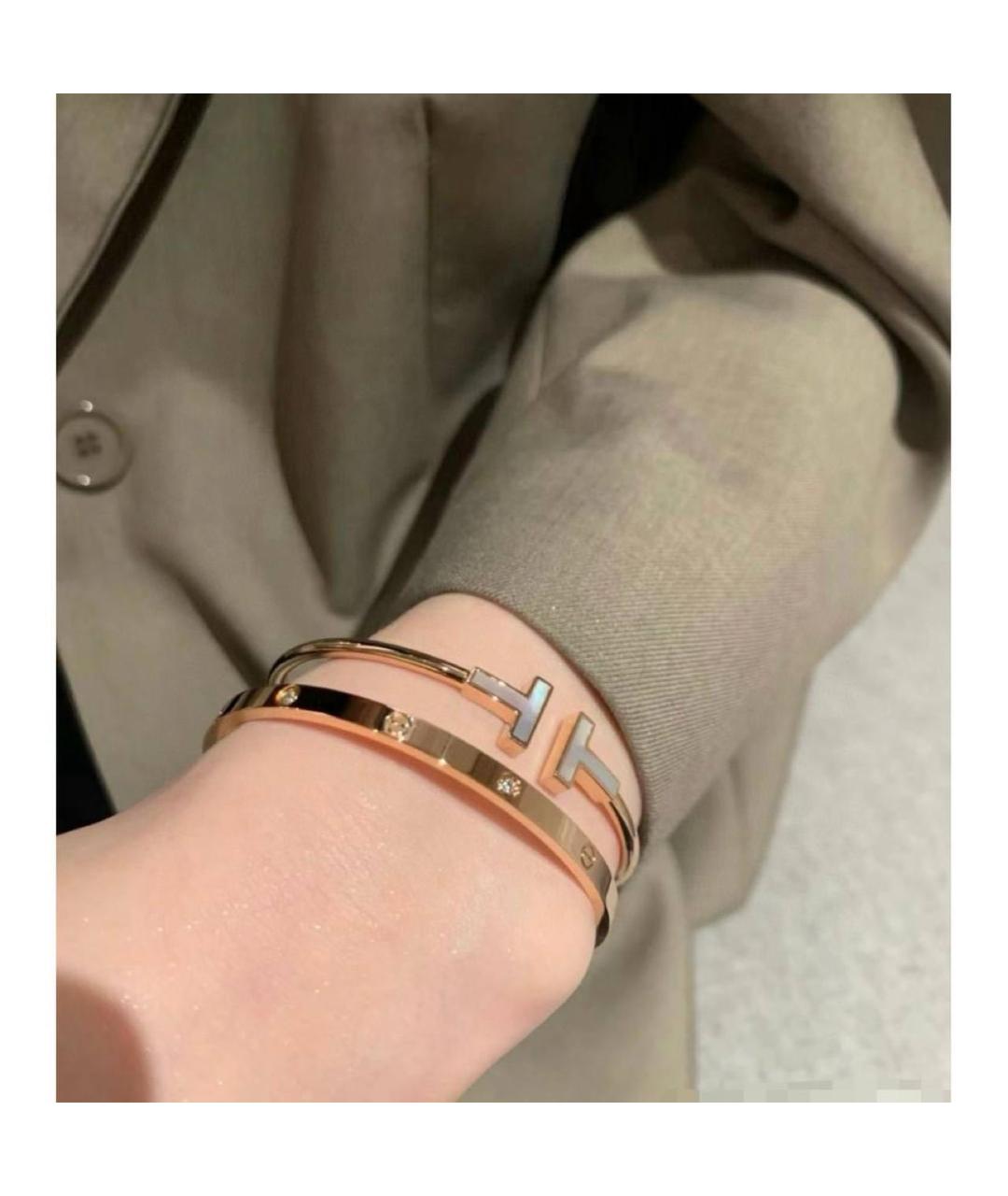 TIFFANY&CO Золотой браслет из розового золота, фото 5