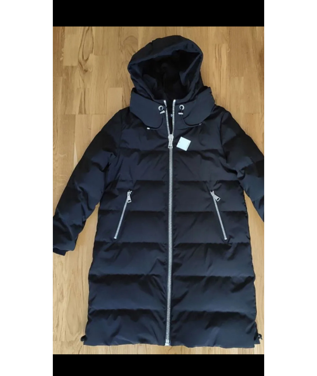 DKNY Черный пуховик, фото 5