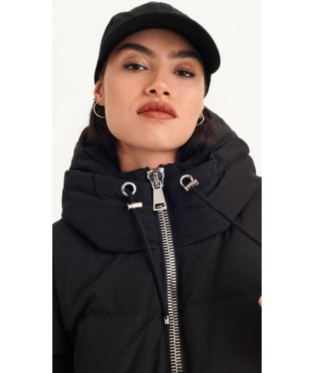 DKNY Черный пуховик, фото 4