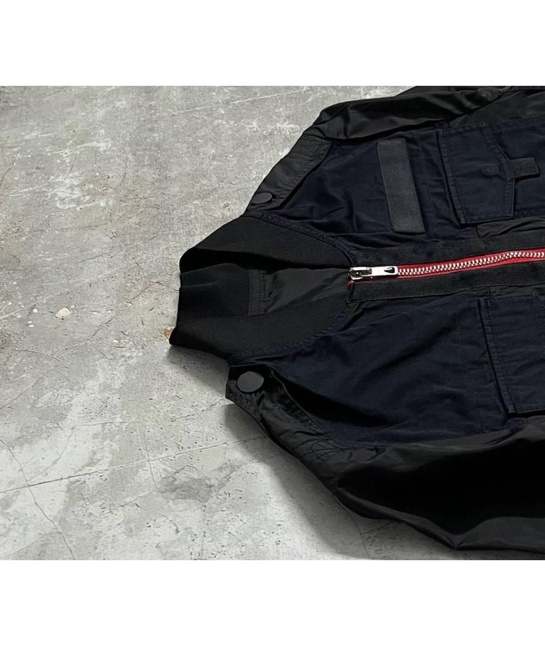 DIESEL BLACK GOLD Черная куртка, фото 4